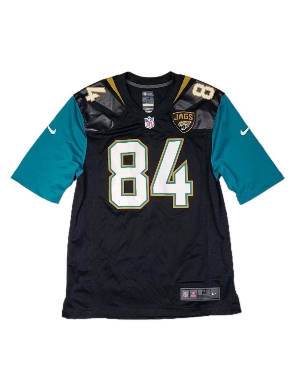 Nike NFL Jacksonville Jaguars Cecil Shorts III Men's Medium Retro Black Jersey